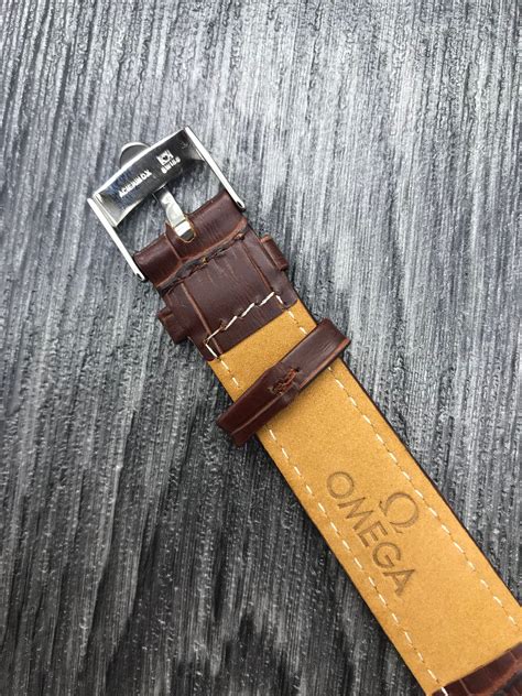 watch bands omega|genuine omega watch leather bands.